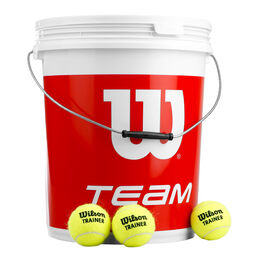 Wilson Team W Trainer 72 Tennisbälle im Eimer